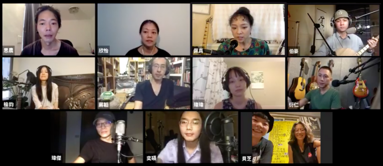 合照畫面(再拒劇團提供)