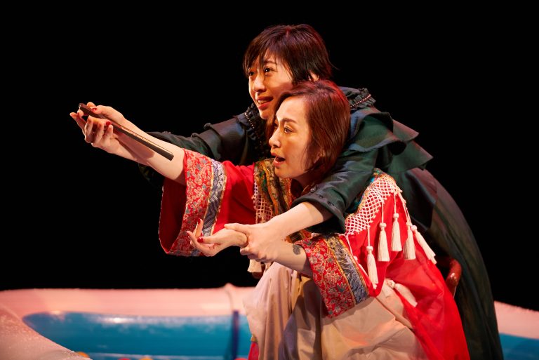 海鷗之女演員深情對決(臺北海鷗劇場提供/攝影陳又瑄)
