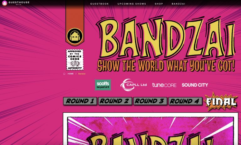 Guesthouse Bandzai Page(LSC提供)